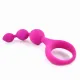 Butt Plug Anal Beads with Safe Pull Ring