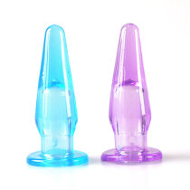 Silicone Finger-Touch Anal Plug Set For 3 Colors