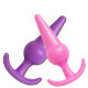 Silicone Anal Plug Set For 2 Colors