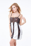 Womens Sexy Lingerie Adorable Lace Mesh Chemises Babydoll Teddy Bodysuit Robes Dress,Free Discreet Standard Shipments