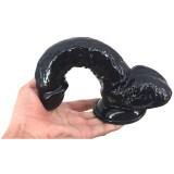 Realistic Ultra-soft 9.5 inch Silicone Dildo 24cm with Strong Suction Cup Waterproof Flexible Dildo for Lifelike Sensation for Vaginal G-spot and Anal Sex Play Base for advanced user