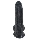 Unique Corn Shape Silicone Dildo 20CM with Suction Base