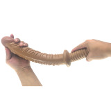 42CM Dildo with Handle Easy Grip Thruster Sex Toy For Women