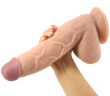 Thick Cock 24cm Veined Dildo with Suction Cup with Balls Adult Sex Female Massage Masturbation Toys