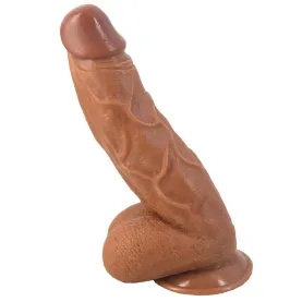 Thick Cock 24cm Veined Dildo with Suction Cup with Balls Adult Sex Female Massage Masturbation Toys