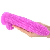 Unique Corn Shape Silicone Dildo 20CM with Suction Base