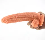 Unique Corn Shape Silicone Dildo 20CM with Suction Base