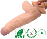 Thick Cock 24cm Veined Dildo with Suction Cup with Balls Adult Sex Female Massage Masturbation Toys