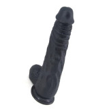 Huge Dildo 28.5cm/11.2inch Veined Cock with Suction Cup and Balls Adult Sex Female Massage Masturbation Toys