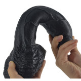 Realistic Huge Curved Dildo Veined sex toys with Suction Base for her and couples