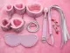 Fetish Bondage Set Restraints Kit For Couple Sex BDSM Cosplay Leather Cuffs for Bed Love Kit