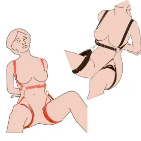Bondage Restraints Kit Collections For Women Men Couple Sex BDSM Cosplay Bed Lover Fetish Kit