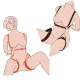 Bondage Restraints Kit Collections For Women Men Couple Sex BDSM Cosplay Bed Lover Fetish Kit