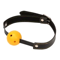 Mouth Restraints Bondage Toy For SM Fetish Silicone Gag Ball For BDSM Bedroom Play