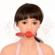 Mouth Restraints Bondage Toy For SM Fetish Silicone Gag Ball For BDSM Bedroom Play
