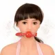 Mouth Restraints Bondage Toy For SM Fetish Silicone Gag Ball For BDSM Bedroom Play