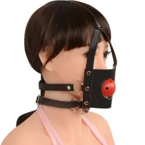 Mouth Restraints Bondage Toy For SM Fetish Silicone Gag Ball For BDSM Bedroom Play