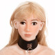 Leather Padded Neck Collar Restraint Chocker Toys Fetish Role Play