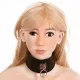 Leather Padded Neck Collar Restraint Chocker Toys Fetish Role Play