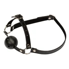 Mouth Restraints Bondage Toy For SM Fetish Silicone Gag Ball For BDSM Bedroom Play
