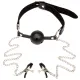 Mouth Restraints Bondage Toy For SM Fetish Silicone Gag Ball For BDSM Bedroom Play