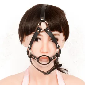 Mouth Restraints Bondage Toy For SM Fetish Silicone Gag Ball For BDSM Bedroom Play