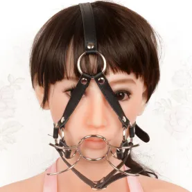 Mouth Restraints Bondage Toy For SM Fetish Silicone Gag Ball For BDSM Bedroom Play