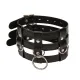 Leather Padded Neck Collar Restraint Chocker Toys Fetish Role Play