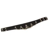 Leather Padded Neck Collar Restraint Chocker Toys Fetish Role Play