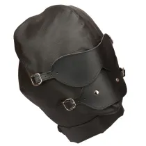Unique Leather Head Harness Mouth Restraints Bondage Toy For BDSM Bedroom Play