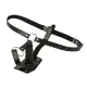 Adjustable Strap-on Harness Bondage with Silicone Dildo Plug for Female Male Masturbation