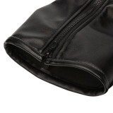Leather Socks With Padlocks Feet Restraint Boots With Adjustable Straps Ankle Foot Bondage Kit