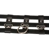 Leather Padded Neck Collar Restraint Chocker Toys Fetish Role Play