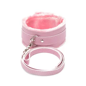 Leather Padded Neck Collar Restraint Chocker Toys Fetish Role Play