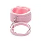 Leather Padded Neck Collar Restraint Chocker Toys Fetish Role Play