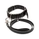 Leather Padded Neck Collar Restraint Chocker Toys Fetish Role Play
