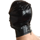 Breathable Face Cover Costume Head Hood Mask Bondage SM Adult Sex Toys