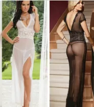 Women's Sexy Lingerie Collection Various Patterns For Choice Adorable Lace Mesh Chemises Babydoll Teddy Bodysuit Robes Dress Nightwear Sleepwear Beachwear For Couples Girls