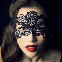 Sexy Lace Mask Halloween Masquerade Party Costume Cat Mask for Women Girl