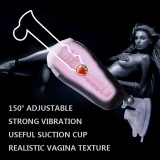 Male Masturbation Cup Hands-free Vibrating Masturbator