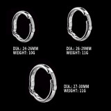 Adjustable Size Foreskin Rings Penis Ring for Man Magnetic Physiotherapy Metal V Type Circumcision Erection Cock Ring