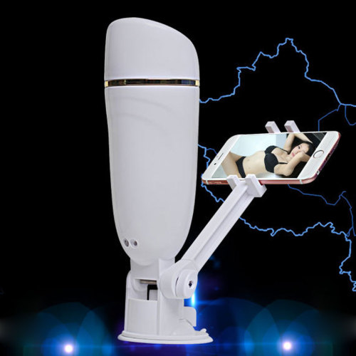 male masturbation stand Male Masturbation with Mobile Phone Video Stand Fully Automatic Retractable  Game Handle Vibrates Suck Masturbator