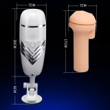Heating Male Masturbator For Men Adjustable Moaning Masturbation Cup