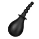 Silicone Anal Cleaner Enemator Bulb with Anal Beads Anal Play Toy