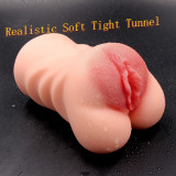 Realistic 3D Male Masturbator Sex Toys for Men Masturbation Ass Vagina Pussy & Anal Stroker Fleshlight Sex Toy
