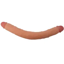46cm Double Sided Long Dildo Veined Shaft For Lesbian Sex Fun