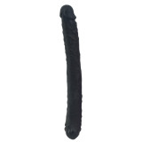 46cm Double Sided Long Dildo Veined Shaft For Lesbian Sex Fun