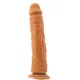 9.5 inch Realistic Silicone Dildo with Suction Cup – Double Layer Lifelike Penis Dong Cock Anal Sex Toys for Women Masturbation
