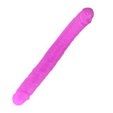 46cm Double Sided Long Dildo Veined Shaft For Lesbian Sex Fun