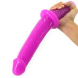 Dildo with Handle-12.2inch-insertable 8.7inch Sex Toy For Women Couples Irregular Features Large Veined Realstic Dildo Perfect Sex Gift Collection